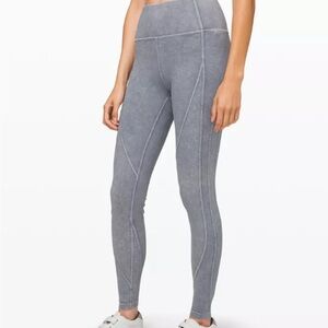 Wunder Under High-Rise Tight *Snow Washed Ribbed 28